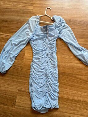 Teen Tight Blue Dance Dress